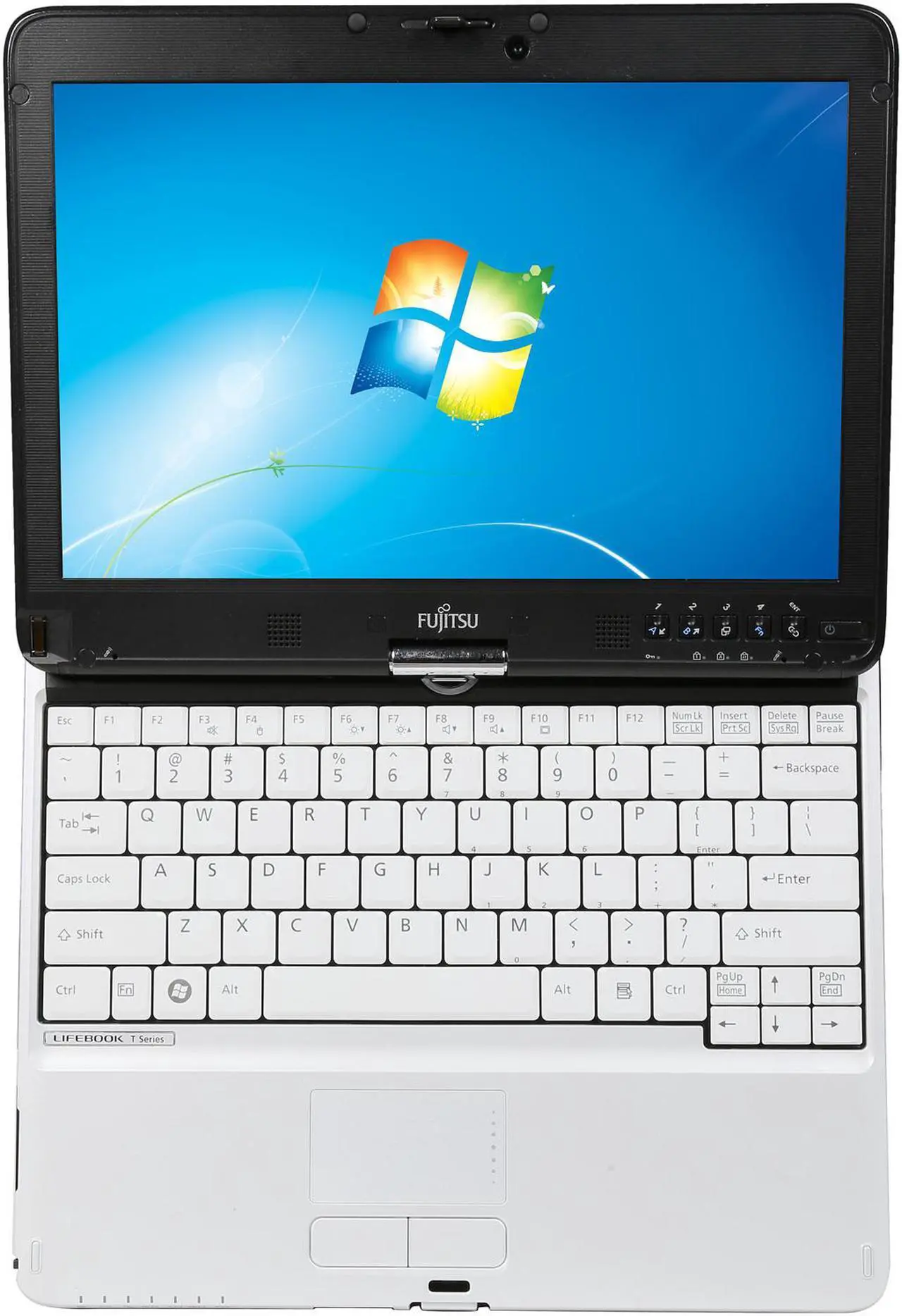Alt view image 8 of 9 - Fujitsu Lifebook T730 12.1" Notebook Tablet with Intel Core i7-620M 2.66Ghz (3.33Ghz Turbo), 4GB DDR3 RAM, 320GB HDD, Built-In Webcam, Windows 7 Professional 32 Bit