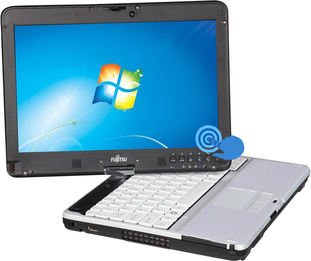 Fujitsu T730 Tablet PC Intel Core i5 4 GB Memory 128 GB SSD 12.1" Touchscreen Windows 7 Professional