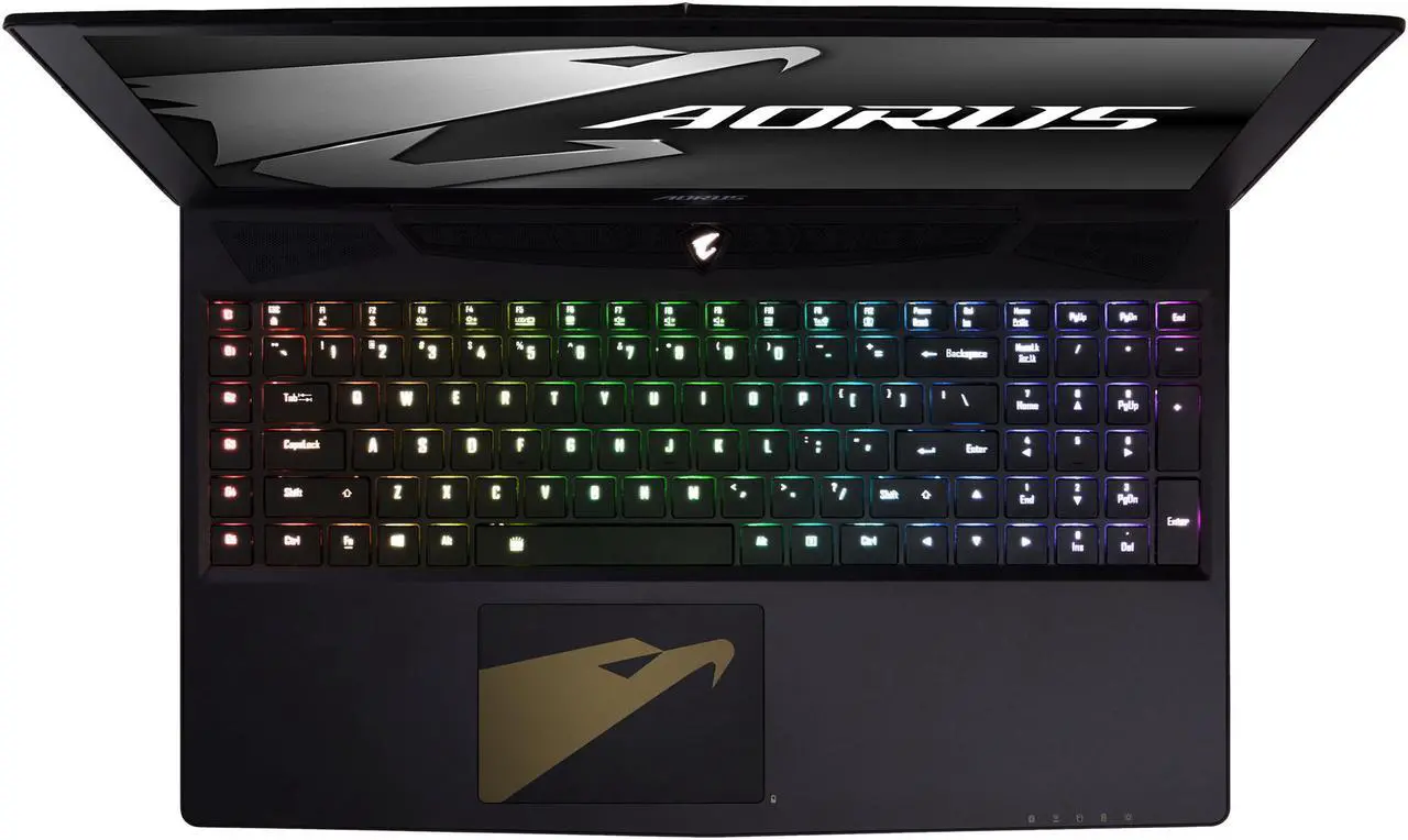 Alt view image 4 of 14 - Aorus X5 v8-CL4D 15.6" FHD 144 Hz IPS G-SYNC GTX 1070 8 GB VRAM i7-8850H 16 GB Memory 512 GB NVMe PCIe SSD 1 TB HDD Windows 10 64-Bit Gaming Laptop