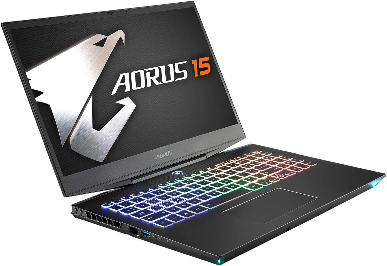 Alt view image 4 of 18 - Gigabyte Aorus 15-WA-F74ADW 15.6" 144 Hz IPS Intel Core i7 9th Gen 9750H (2.60 GHz) NVIDIA GeForce RTX 2060 16 GB Memory 512 GB SSD Windows 10 Home 64-bit Gaming Laptop