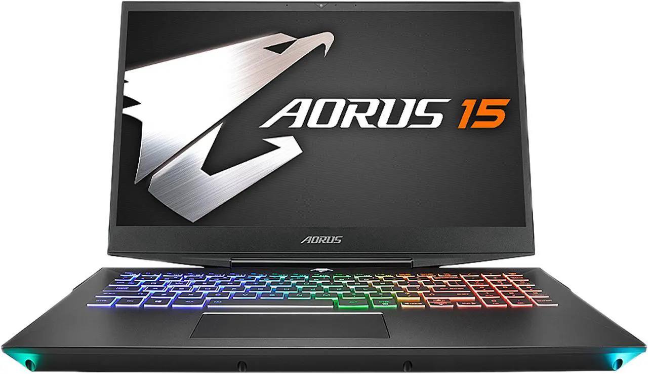 Main image of Gigabyte Aorus 15-WA-F74ADW 15.6" 144 Hz IPS Intel Core i7 9th Gen 9750H (2.60 GHz) NVIDIA GeForce RTX 2060 16 GB Memory 512 GB SSD Windows 10 Home 64-bit Gaming Laptop