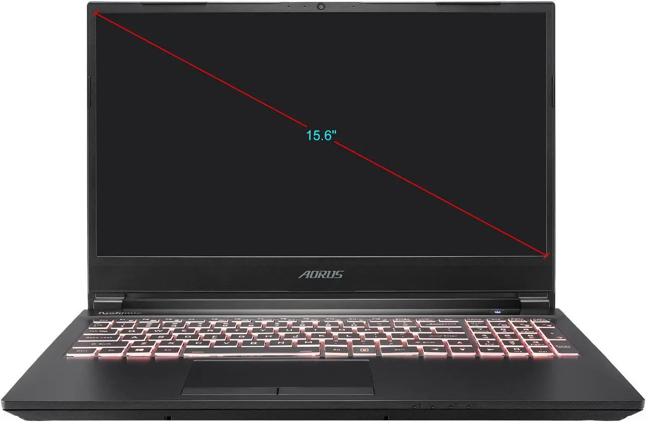 Alt view image 4 of 16 - Gigabyte Aorus 5 - 15.6" 144 Hz - Intel Core i7-10750H - GeForce RTX 2060 - 16 GB DDR4 - 512 GB SSD - Windows 10 Home - Gaming Laptop (Aorus 5 KB-7US1130SH) - Only @ Newegg