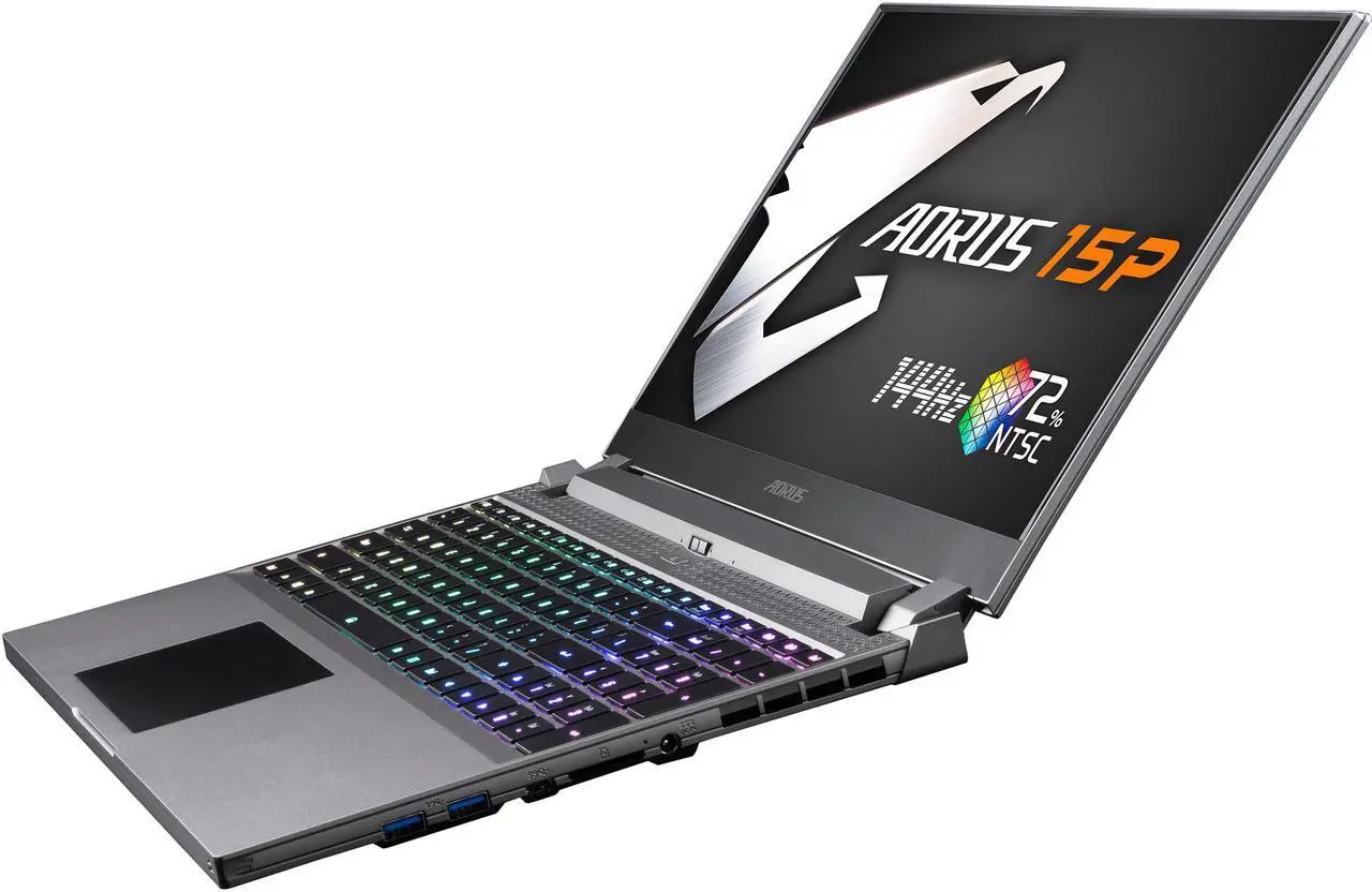 Alt view image 4 of 20 - Aorus - 15.6" GeForce RTX 2060 - Intel Core i7-10750H  - 16GB Memory - 512 GB PCIe SSD - Windows 10 Home 64-bit - Gaming Laptop - 144 Hz (15P KB-7US1130SH )