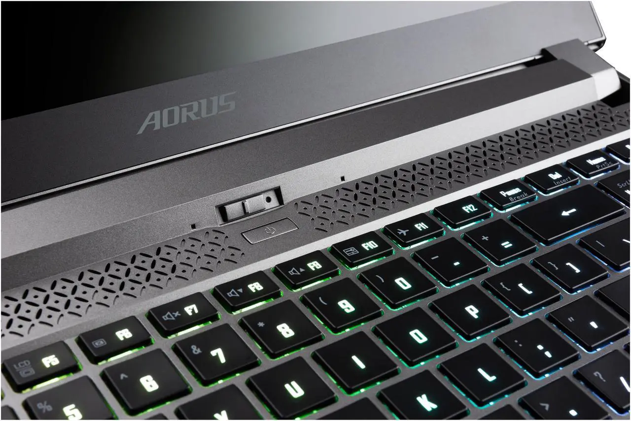 Alt view image 19 of 20 - Aorus - 15.6" GeForce RTX 2060 - Intel Core i7-10750H  - 16GB Memory - 512 GB PCIe SSD - Windows 10 Home 64-bit - Gaming Laptop - 144 Hz (15P KB-7US1130SH )