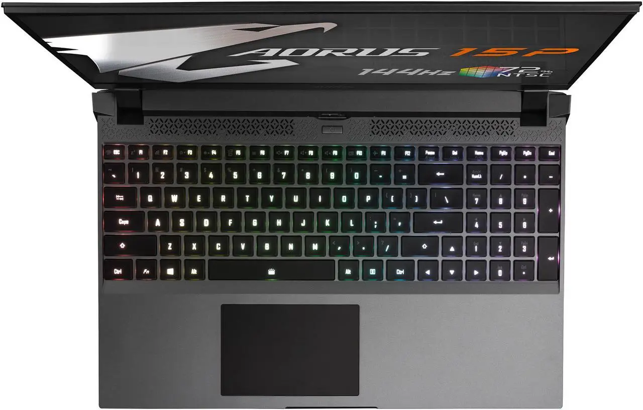 Alt view image 7 of 20 - Aorus - 15.6" GeForce RTX 2060 - Intel Core i7-10750H  - 16GB Memory - 512 GB PCIe SSD - Windows 10 Home 64-bit - Gaming Laptop - 144 Hz (15P KB-7US1130SH )