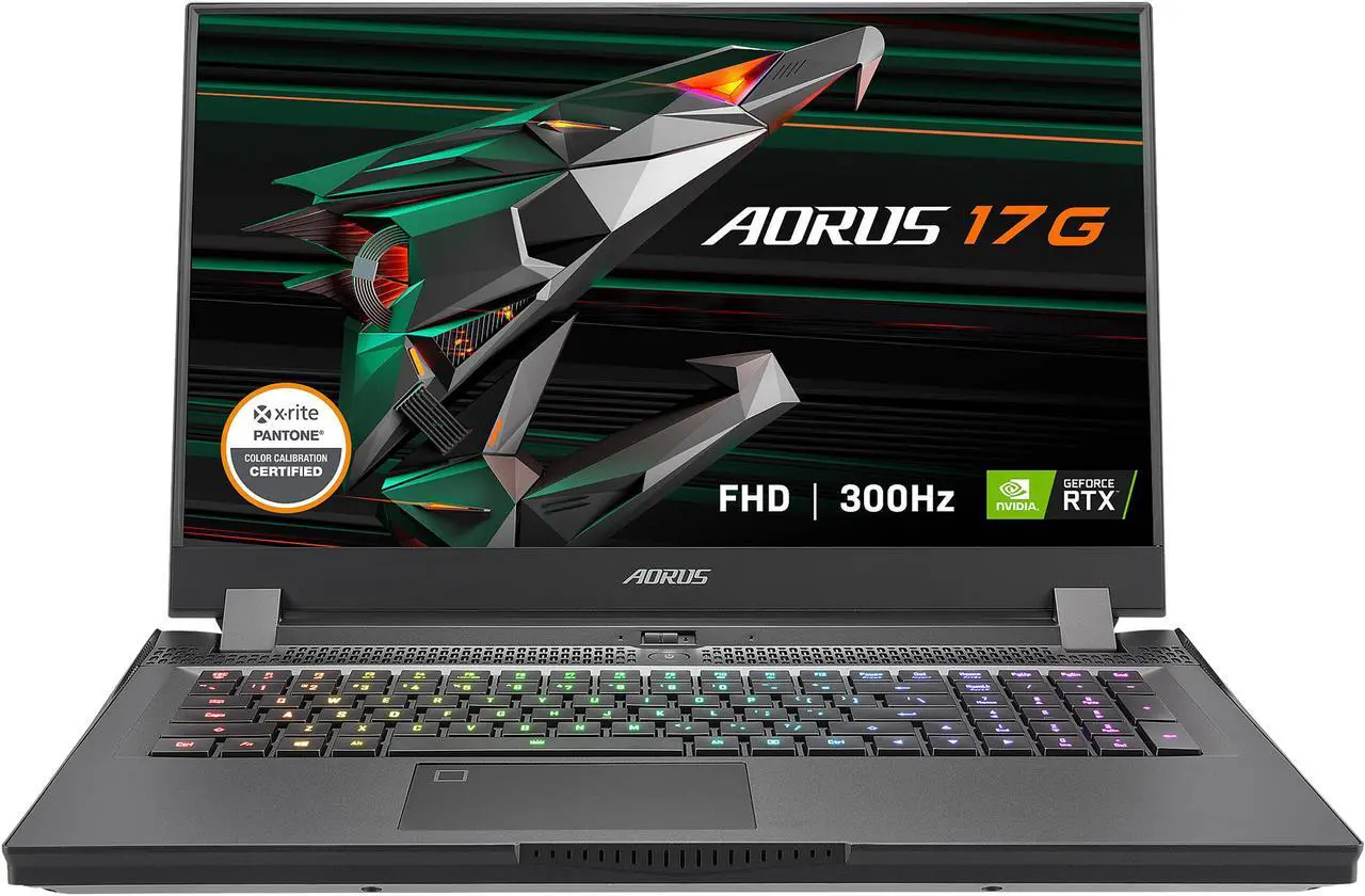Main image of GIGABYTE AORUS 17G XC - 17.3" FHD IPS Anti-Glare 300Hz - Intel Core i7-10870H - NVIDIA GeForce RTX 3070 Laptop GPU 8GB GDDR6 - 32GB Memory - 512GB SSD - Win10 Home - Gaming Laptop (AORUS 17G XC-8US6430SH)