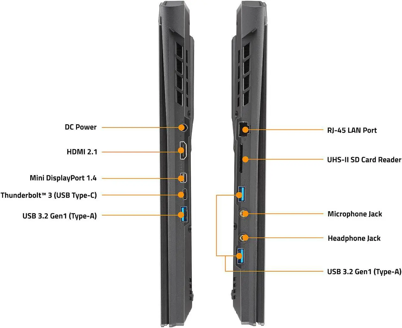 Alt view image 11 of 13 - GIGABYTE AORUS 17G XC - 17.3" FHD IPS Anti-Glare 300Hz - Intel Core i7-10870H - NVIDIA GeForce RTX 3070 Laptop GPU 8GB GDDR6 - 32GB Memory - 512GB SSD - Win10 Home - Gaming Laptop (AORUS 17G XC-8US6430SH)
