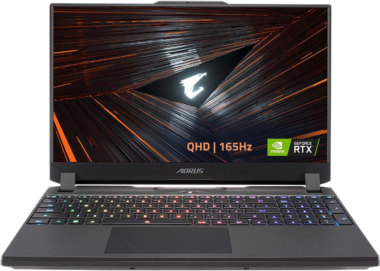Main image of GIGABYTE AORUS 15 XE5 - 15.6" 165 Hz Thin Bezel QHD 2560x1440 IPS-level Display - Intel Core i7-12700H - NVIDIA GeForce RTX 3070 Ti Laptop GPU 8GB GDDR6 - 16GB DDR5 RAM - 1TB SSD - Win11 Home - Gaming Laptop (AORUS 15 XE5-73USB34SH)