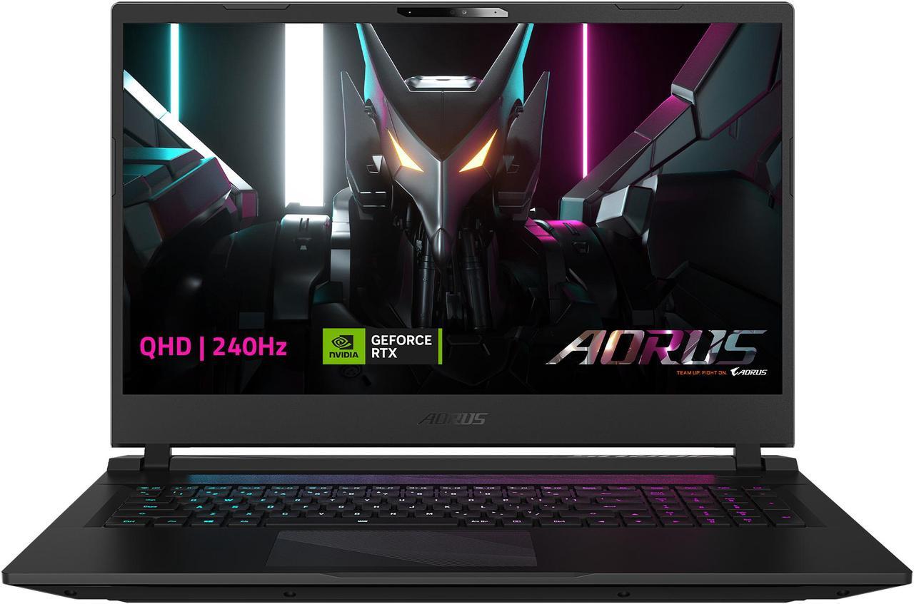Main image of Aorus - 17.3'' GeForce RTX 4070 Laptop GPU - Intel Core i7-13700H  - 16GB Memory - 1 TB Gen4 SSD - Windows 11 Home 64-bit - Gaming Laptop - 240 Hz (17 BSF-73US654SH )