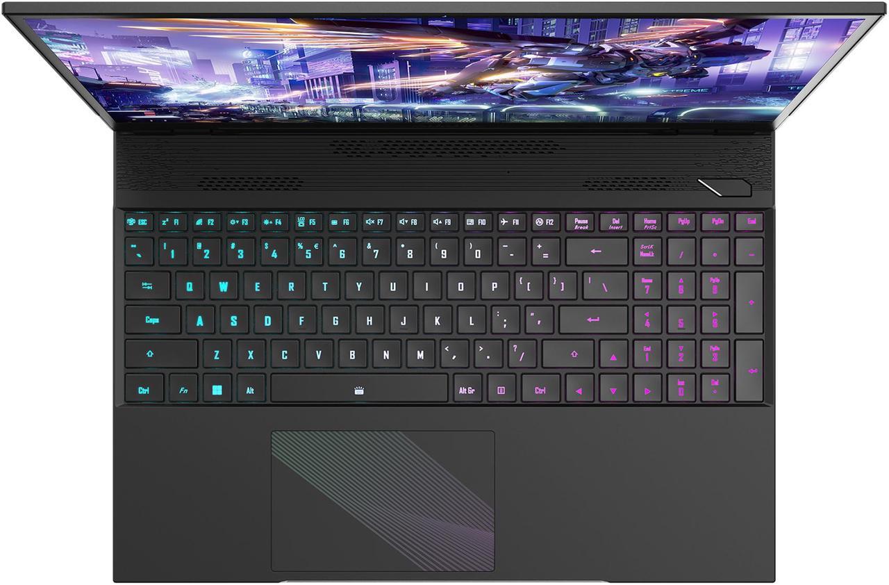 Alt view image 2 of 11 - Aorus - 16" GeForce RTX 4060 Laptop GPU - Intel Core i7-13700HX  - 16GB Memory - 1 TB PCIe SSD - Windows 11 Home 64-bit - Gaming Laptop - 240 Hz (16 BKF-73US654SH )