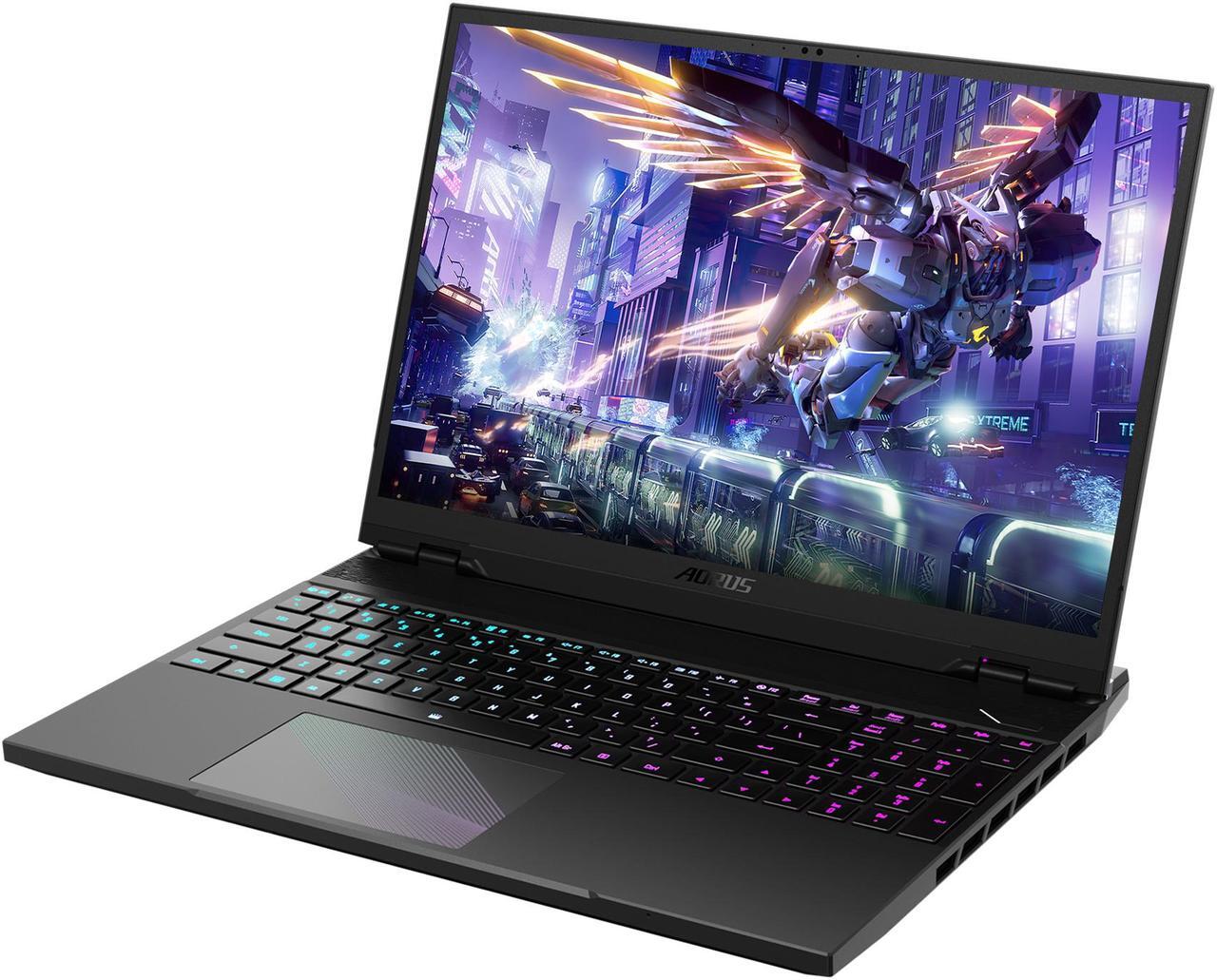 Alt view image 3 of 11 - Aorus - 16" GeForce RTX 4060 Laptop GPU - Intel Core i7-13700HX  - 16GB Memory - 1 TB PCIe SSD - Windows 11 Home 64-bit - Gaming Laptop - 240 Hz (16 BKF-73US654SH )