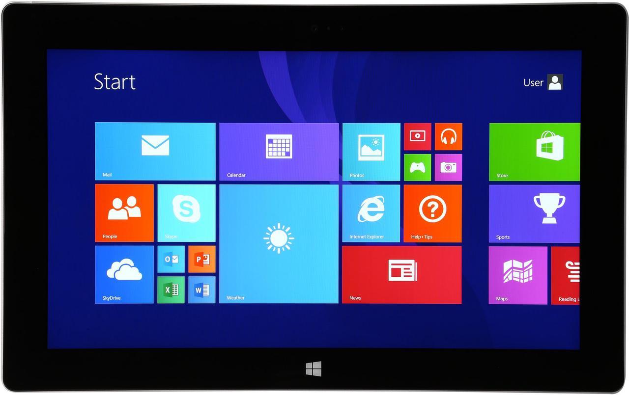 Microsoft Surface 2 2GB Memory 10.6" 1920 x 1080 Certified Refurbished Tablet Windows 8.1 RT Black