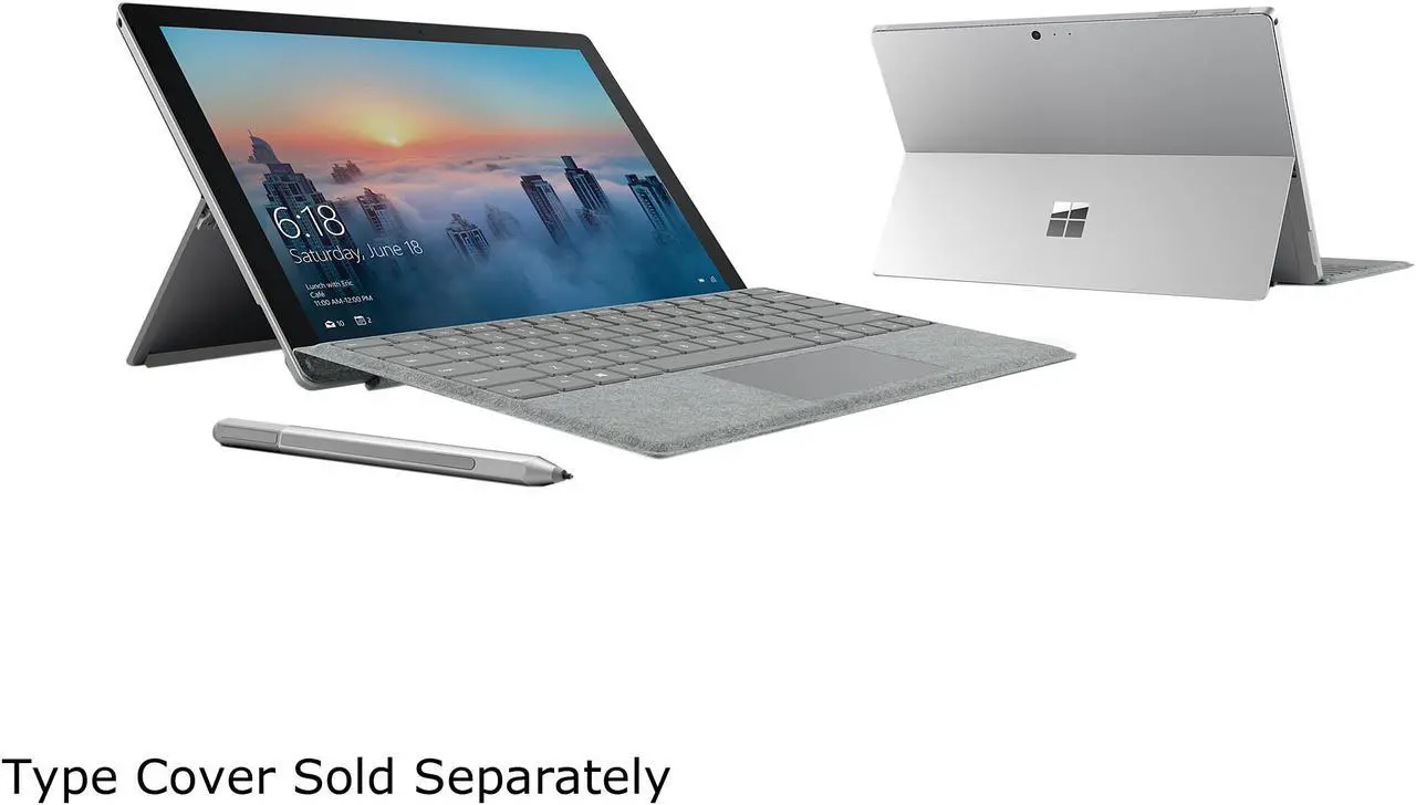 Alt view image 17 of 17 - Microsoft Surface Pro 4 SU3-00001 Intel Core M3 6Y30 (0.90 GHz) 4 GB Memory 128 GB SSD 12.3" Touchscreen 2736 x 1824 Tablet Windows 10 Pro 64-Bit