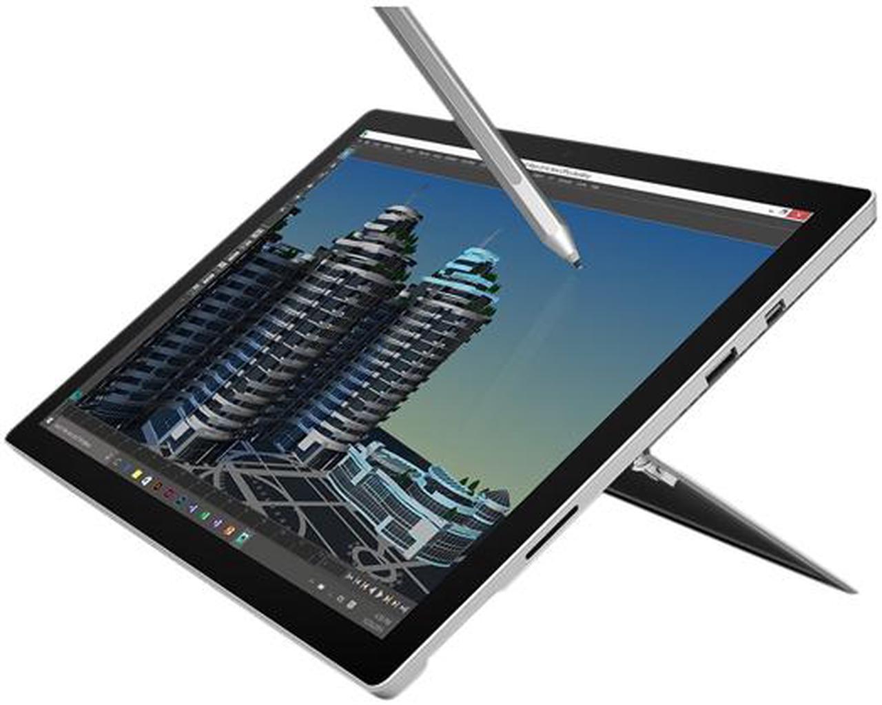 Alt view image 2 of 10 - Microsoft Surface Pro 4 SU9-00001 Tablet Intel Core i7 6600U (2.60 GHz) 8 GB Memory 256 GB SSD Intel HD Graphics 520 12.3" 2736 x 1824 Touchscreen Windows 10 Pro With Pen