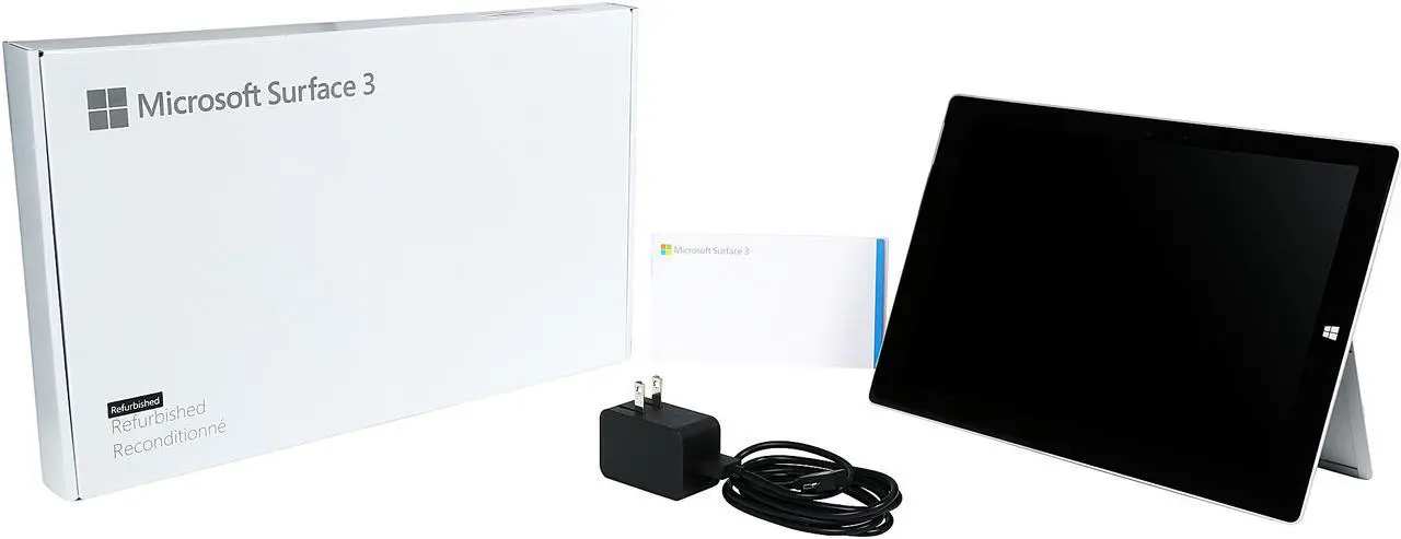 Alt view image 8 of 8 - Microsoft Surface 3 Intel Atom x7-Z8700 4GB Memory Intel HD Graphics 10.8" Touch Screen 1920 x 1280 Tablet Windows 10 Home GN4-00001