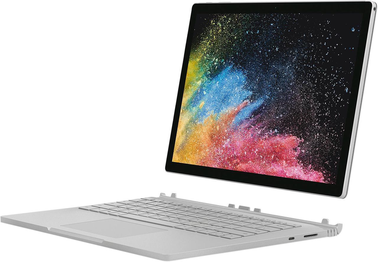 Microsoft Surface Book 2 HN4-00001 Intel Core i7 8th Gen 8650U (1.90 GHz) 8 GB Memory 256 GB PCIe SSD NVIDIA GeForce GTX 1050 13.5" Touchscreen 3000 x 2000 Detachable 2-in-1 Laptop Windows 10 Pro 64-B