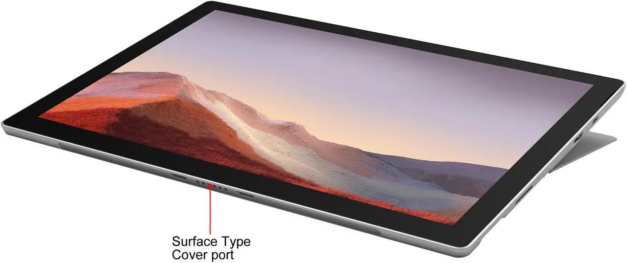 Alt view image 10 of 10 - Microsoft Surface Pro 7 - 12.3" Touch-Screen - Intel Core i5 - 8 GB Memory - 128 GB Solid State Drive (Latest Model) - Platinum