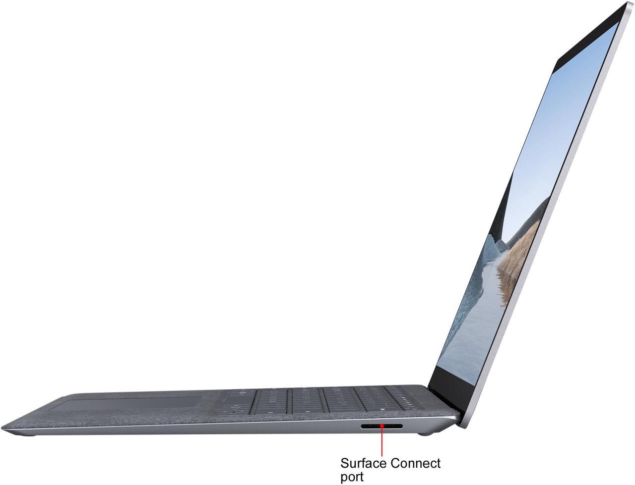 Alt view image 8 of 8 - Microsoft Surface Laptop 3 - 13.5" Touch-Screen - Intel Core i5 - 8 GB Memory - 128 GB Solid State Drive (Latest Model) - Platinum with Alcantara