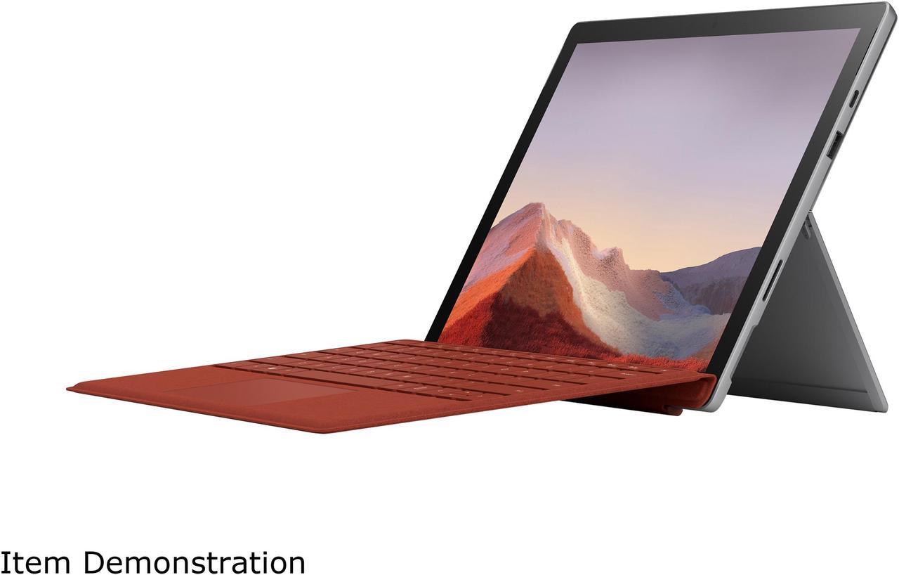 Alt view image 2 of 9 - Microsoft Surface Pro 7 - 12.3" Touch-Screen - Intel Core i5 - 8 GB Memory - 256 GB Solid State Drive (Latest Model) - Platinum