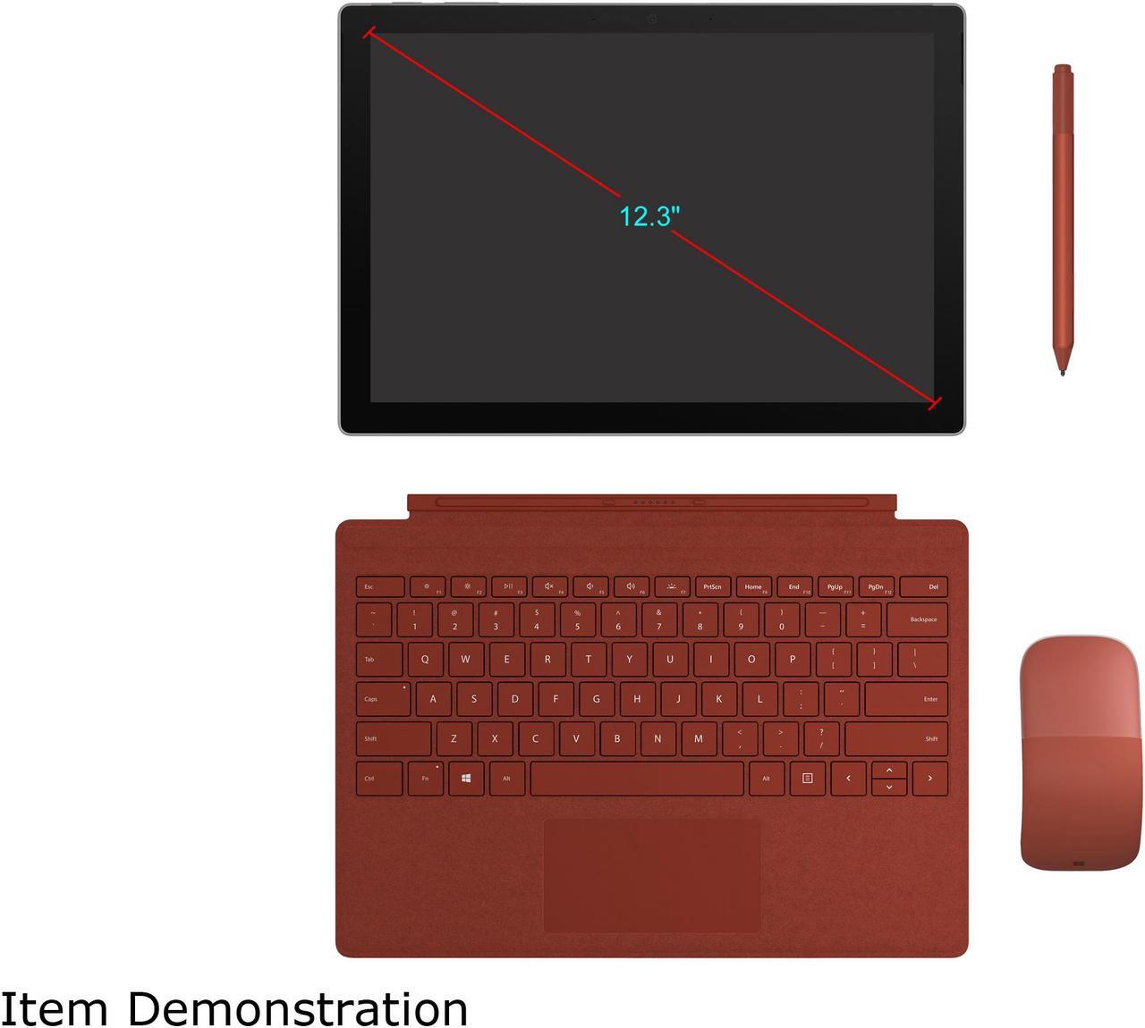 Alt view image 8 of 9 - Microsoft Surface Pro 7 - 12.3" Touch-Screen - Intel Core i5 - 8 GB Memory - 256 GB Solid State Drive (Latest Model) - Platinum
