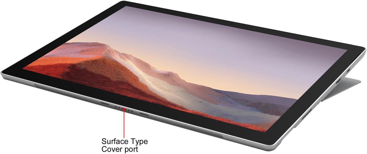 Alt view image 9 of 9 - Microsoft Surface Pro 7 - 12.3" Touch-Screen - Intel Core i5 - 8 GB Memory - 256 GB Solid State Drive (Latest Model) - Platinum