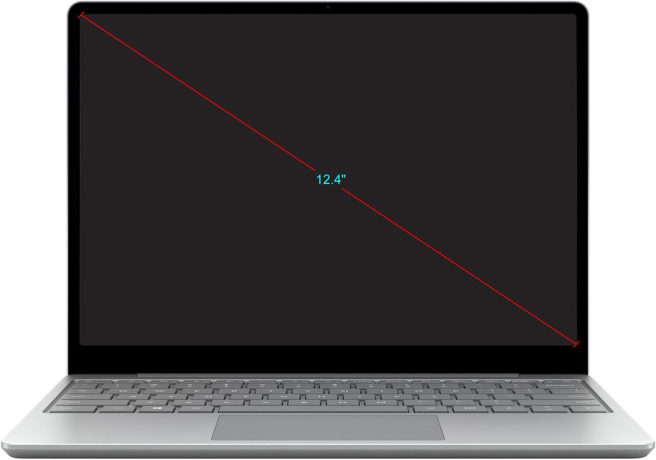 Alt view image 2 of 8 - Microsoft Laptop Surface Laptop Go Intel Core i5-1035G1 8 GB LPDDR4X Memory 256 GB SSD Intel UHD Graphics 12.4" 10 point multi-touch Windows 10 in S mode THJ-00001