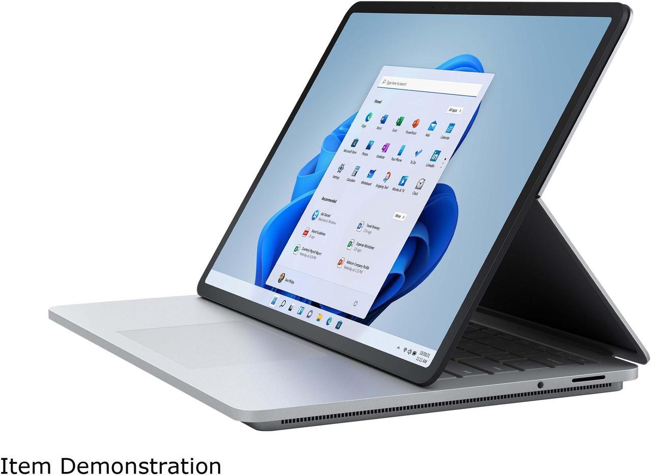 Main image of Microsoft Surface Laptop Studio Intel Core i7-11370H 16GB Memory 512 GB SSD GeForce RTX 3050 Ti Laptop GPU 14.4" 10-point multi-touch 2400 x 1600 Convertible 2-in-1 Laptop Windows 11 Home A1Y-00001