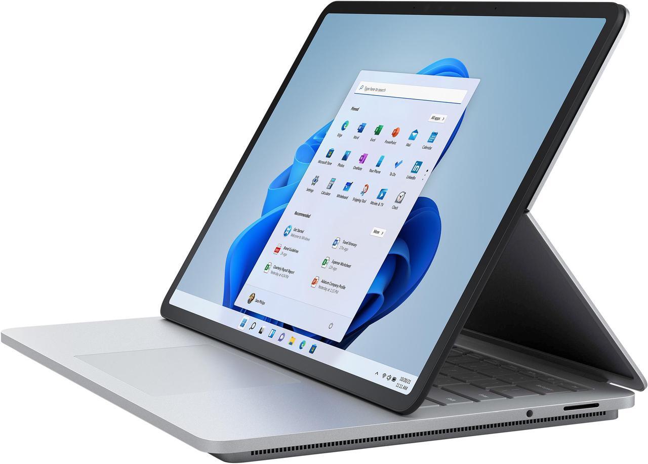 Main image of Microsoft Surface Laptop Studio Intel Core i7-11370H 32GB Memory 1 TB SSD GeForce RTX 3050 Ti Laptop GPU 14.4" 10-point multi-touch 2400 x 1600 Convertible 2-in-1 Laptop Windows 11 Home ABY-00001