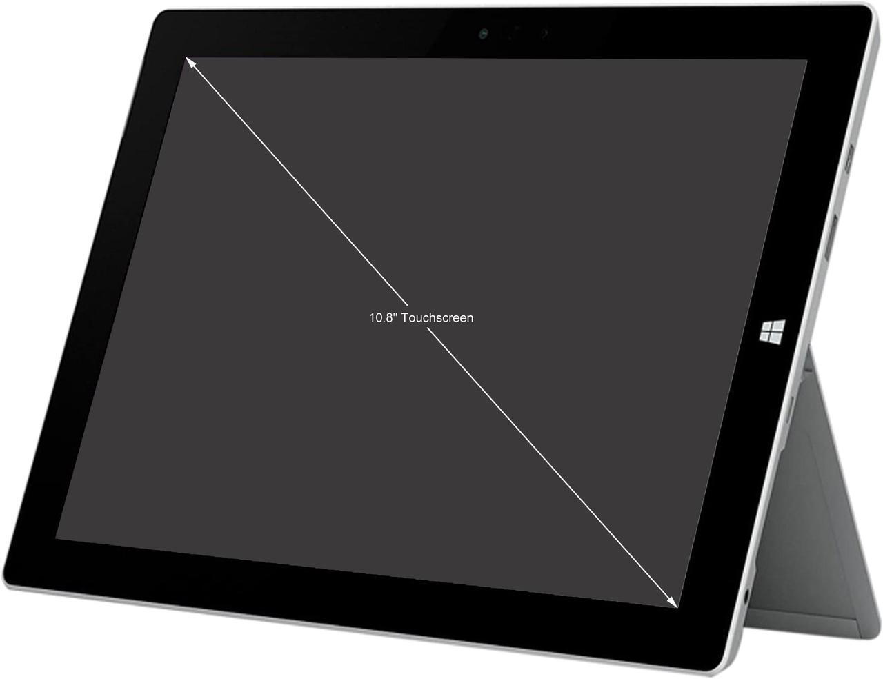 Alt view image 2 of 2 - Microsoft Intel Atom x7-Z8700 4GB Memory 64 GB SSD Intel HD Graphics 10.8" Touch Screen 1920 x 1280 Detachable Grade A 2-in-1 Laptop Windows 10 Pro 64-bit Surface 3