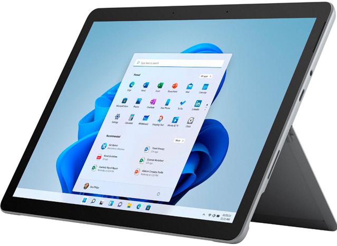 Main image of Microsoft Surface Go 3 Intel Core i3-10100Y 8GB Memory 128 GB SSD Intel UHD Graphics 615 10.5" 10-point multi-touch 1920 x 1280 Detachable 2-in-1 Laptop Windows 11 in S mode 8VH-00001