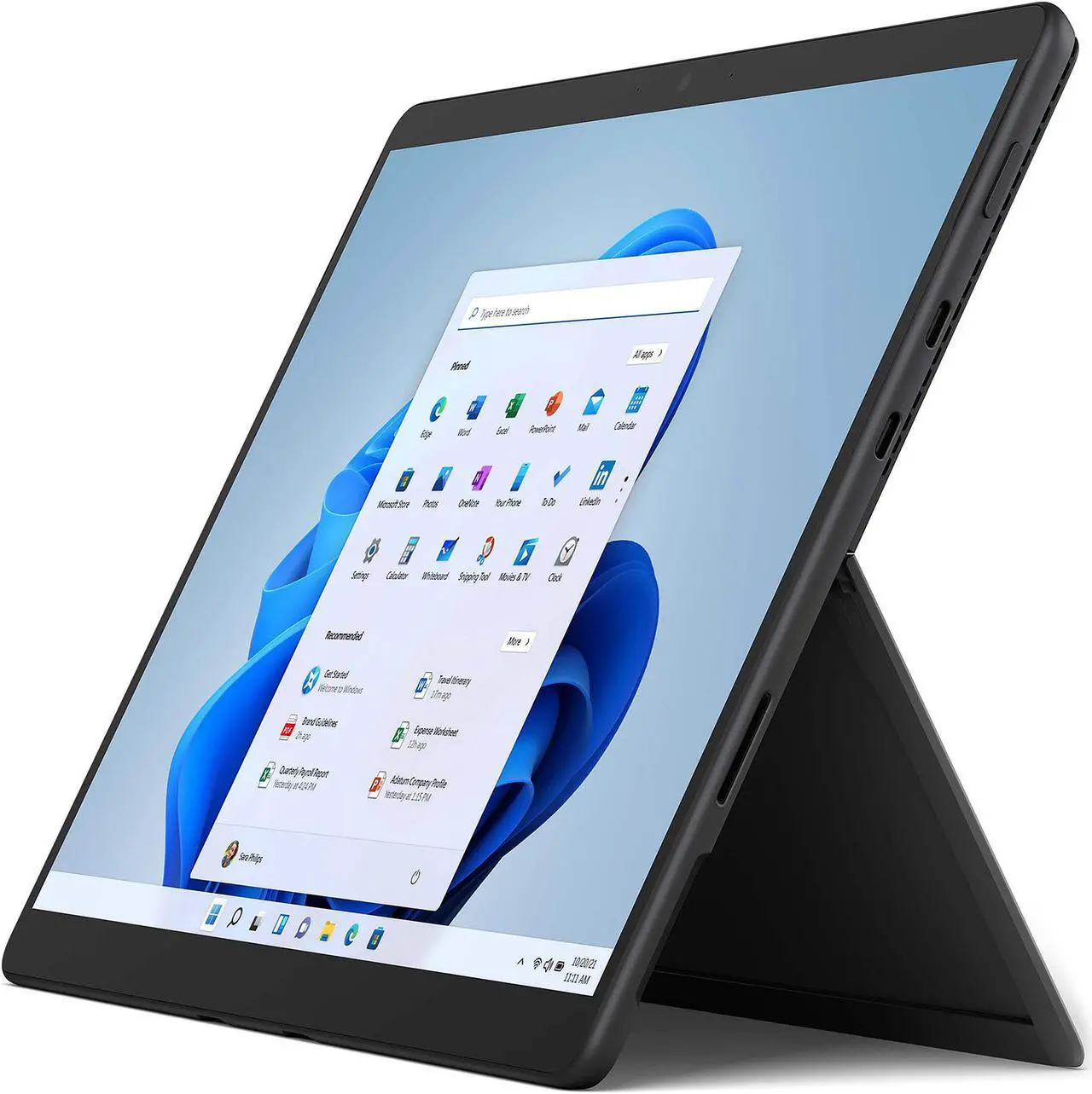 Main image of Microsoft Surface Pro 8 Intel Core i7-1185G7 16GB Memory 512 GB SSD Intel Iris Xe Graphics 13.0" Touch Screen 2880 x 1920 2-in-1 Laptop Windows 11 Pro 8PY-00016