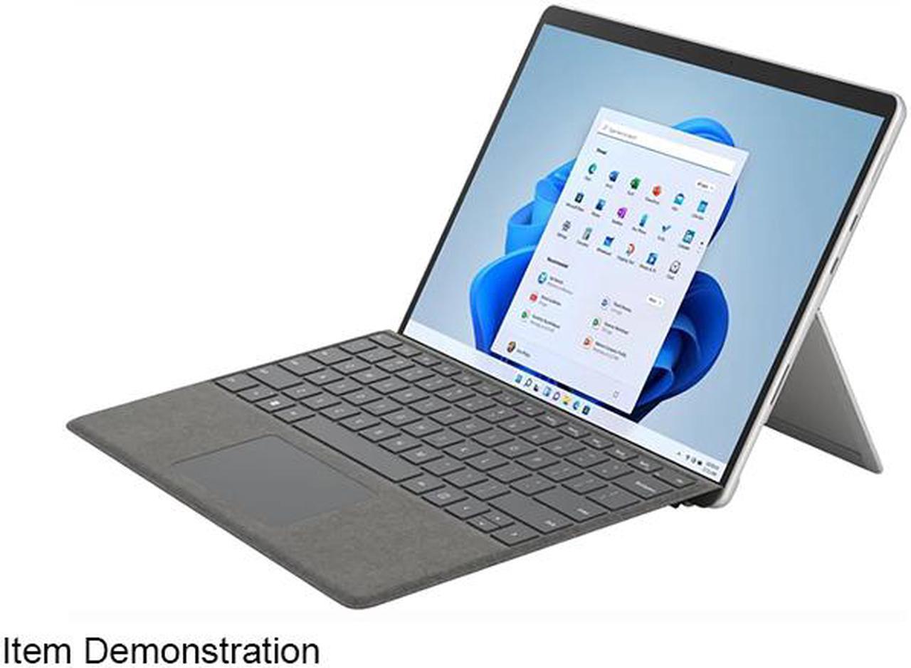 Alt view image 5 of 12 - Microsoft Surface Pro 8 Intel Core i7-1185G7 16GB Memory 256 GB SSD Intel Iris Xe Graphics 13.0" 10 point multi-touch 2880 x 1920 Detachable 2-in-1 Laptop Windows 11 Pro 8PW-00001