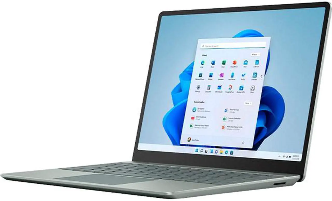 Alt view image 2 of 6 - Microsoft Laptop Surface Laptop Go 2 Intel Core i5-1135G7 8 GB LPDDR4X Memory 128 GB SSD Intel Iris Xe Graphics 12.4" 10 point multi-touch Windows 11 Home 64-bit 8QC-00026