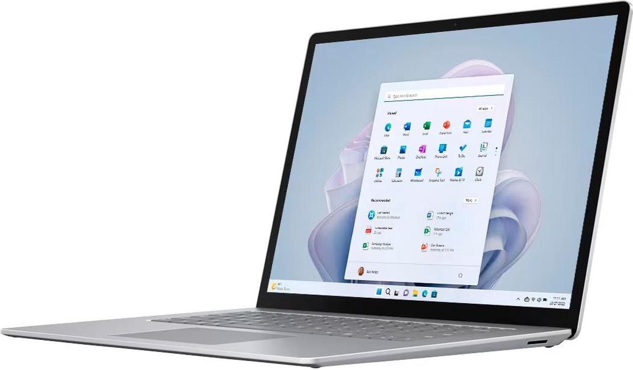 Alt view image 3 of 4 - Microsoft Surface Laptop 5 - 13.5" Touchscreen - Intel Core i7-1255U - 16GB RAM - 512GB SSD - Windows 11 Home - Intel Evo Platform - RBG-00001 - Platinum