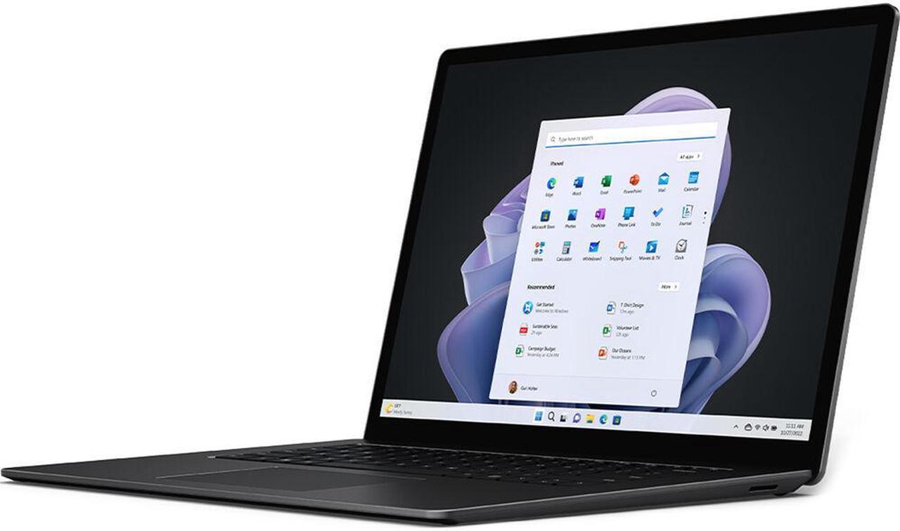 Alt view image 4 of 5 - Microsoft Surface Laptop 5 13.5" Touchscreen Notebook - 2256 x 1504 - Intel Core i5 12th Gen i5-1245U Deca-core (10 Core) 1.60 GHz - 16 GB Total RAM -  256 GB SSD R7I-00024