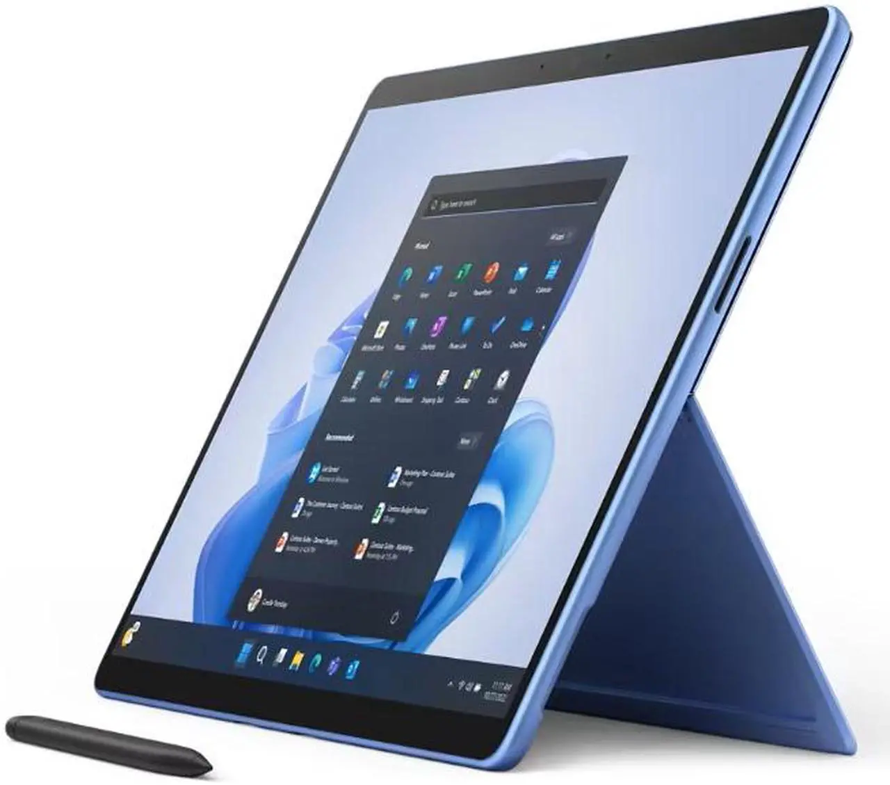 Alt view image 4 of 15 - Microsoft Surface Pro 9 For Business - 13" PixelSense Display - Intel Core i7 10-Core (12th Gen) - 16 GB RAM - 512GB SSD - Windows 11 Pro - Sapphire  QIY-00033
