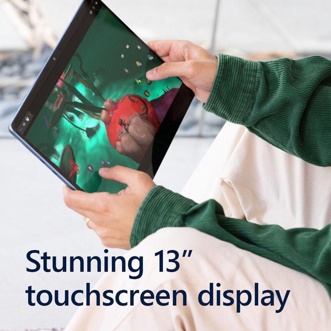 Alt view image 14 of 15 - Microsoft Surface Pro 9 For Business - 13" PixelSense Display - Intel Core i7 10-Core (12th Gen) - 16 GB RAM - 512GB SSD - Windows 11 Pro - Sapphire  QIY-00033