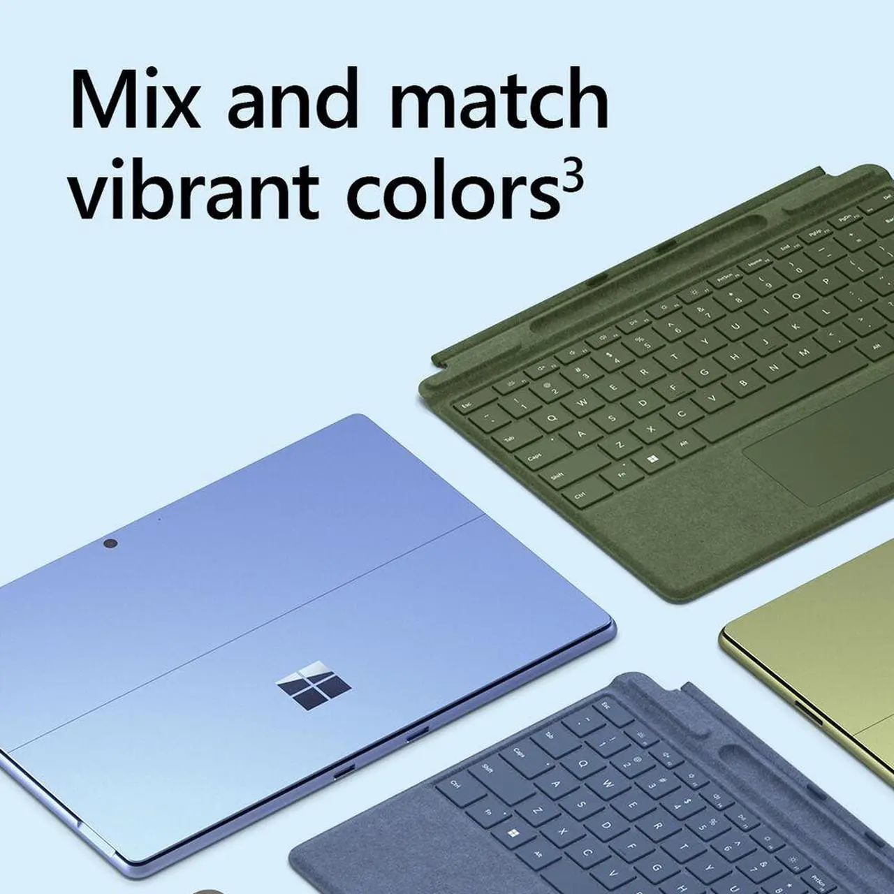 Alt view image 15 of 15 - Microsoft Surface Pro 9 For Business - 13" PixelSense Display - Intel Core i7 10-Core (12th Gen) - 16 GB RAM - 512GB SSD - Windows 11 Pro - Sapphire  QIY-00033