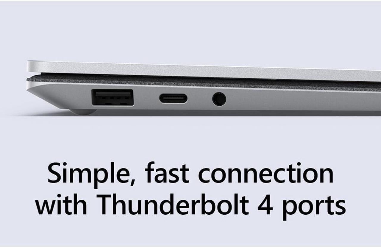 Alt view image 4 of 11 - Microsoft Surface Laptop 5 15" PixelSense Touchscreen Notebook - Intel Core i7 12th Gen i7-1265U - 8 GB Total RAM - 256 GB SSD - Platinum - Windows 11 Pro RBZ-00001