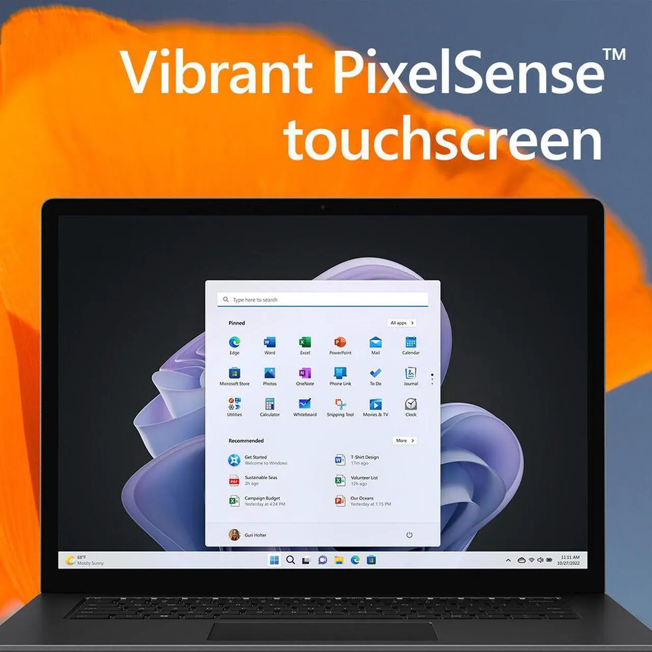 Alt view image 8 of 10 - Microsoft Surface Laptop 5 - 13.0" PixelSense Touchscreen - Intel Core i5 12th Gen - 8GB Memory - 512 GB SSD - Intel Iris Xe Graphics - Windows 11 Pro - Matte Black R1T-00024