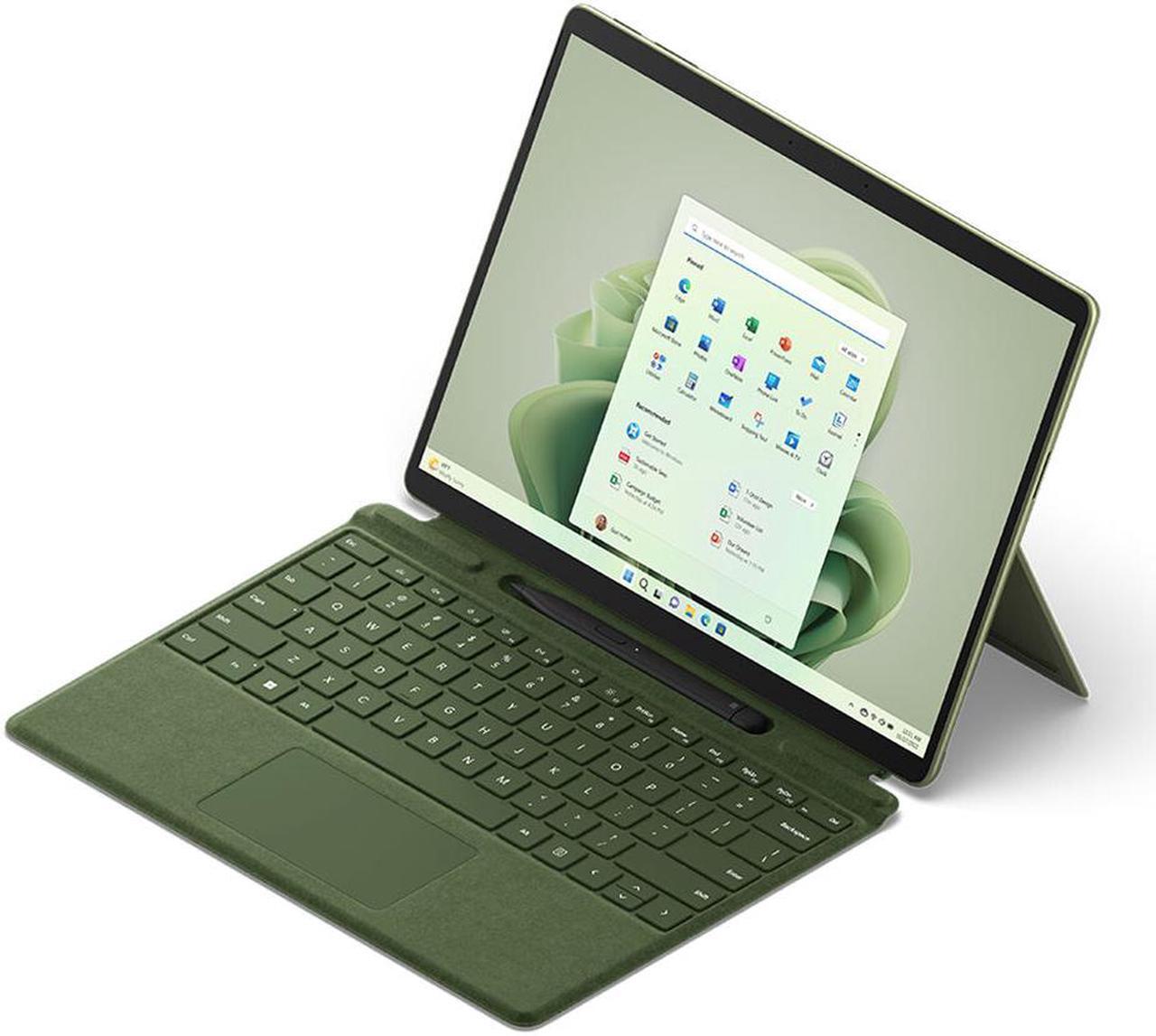 Alt view image 2 of 9 - Microsoft Surface Pro 9 For Business - 13" PixelSense Display - Core i7 12th Gen i7-1265U Deca-core (10 Core) 1.80 GHz - 16 GB RAM - 512 GB SSD - Windows 11 Pro - Forest QIY-00049