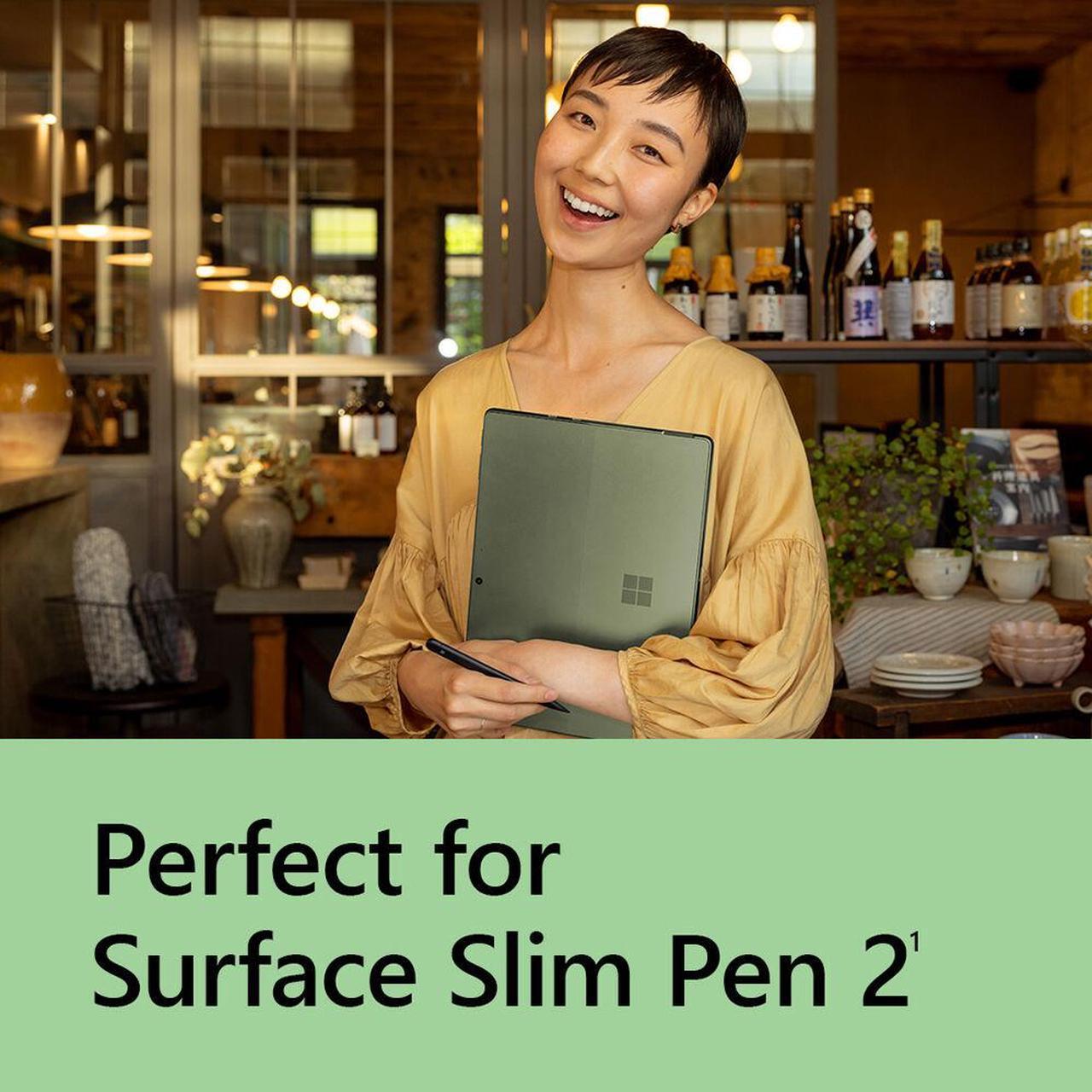 Alt view image 6 of 9 - Microsoft Surface Pro 9 For Business - 13" PixelSense Display - Core i7 12th Gen i7-1265U Deca-core (10 Core) 1.80 GHz - 16 GB RAM - 512 GB SSD - Windows 11 Pro - Forest QIY-00049