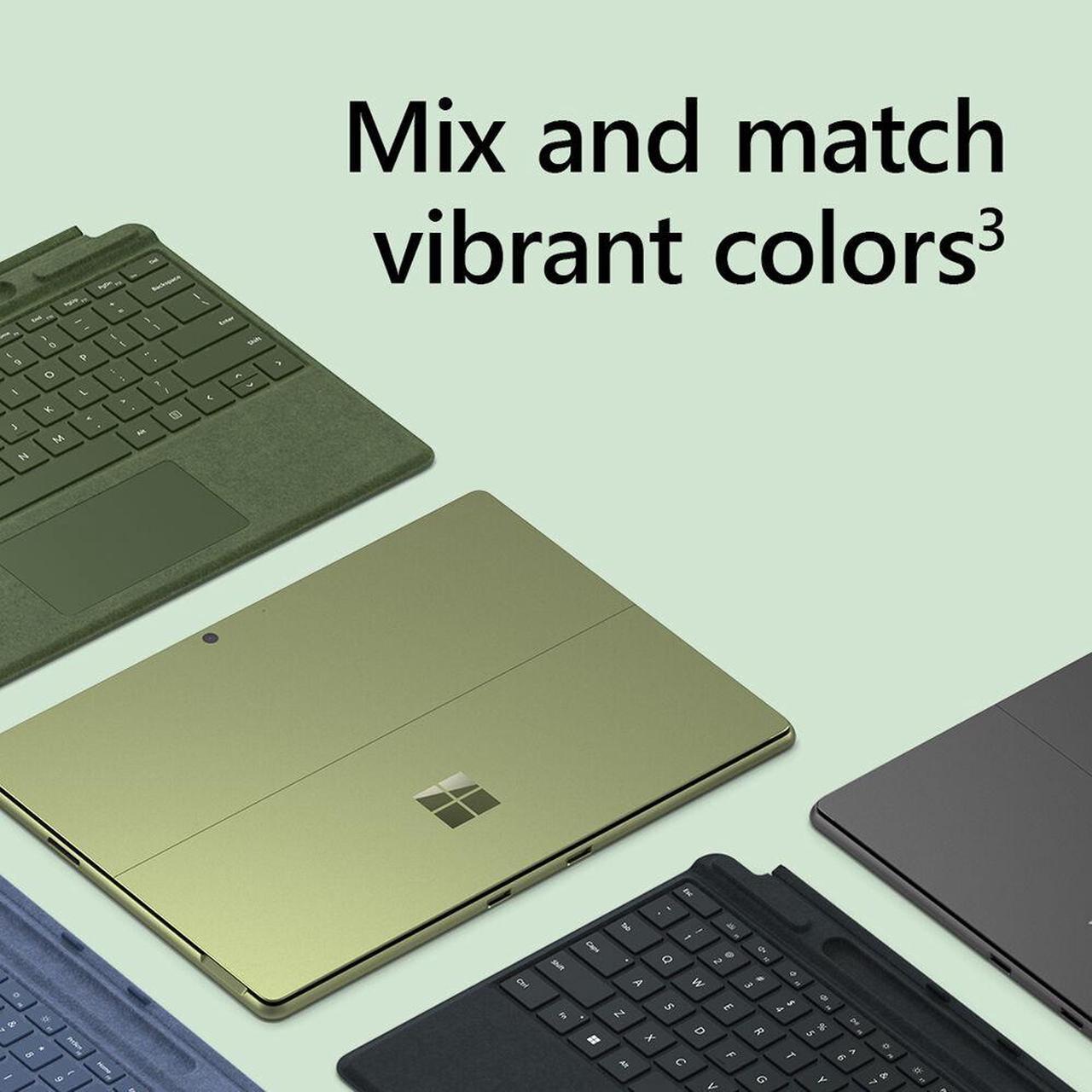 Alt view image 9 of 9 - Microsoft Surface Pro 9 For Business - 13" PixelSense Display - Core i7 12th Gen i7-1265U Deca-core (10 Core) 1.80 GHz - 16 GB RAM - 512 GB SSD - Windows 11 Pro - Forest QIY-00049