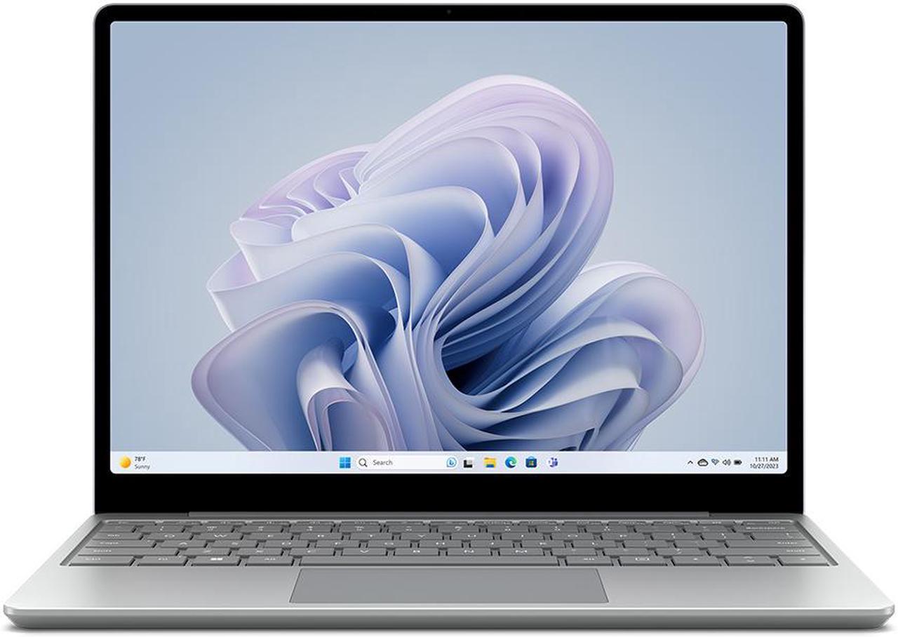 Main image of Microsoft Surface Laptop Go 3 12.4" Touch-Screen - Intel Core i5-1235U - 8GB Memory - 256GB SSD Windows 11 Home (Latest Model) - Platinum