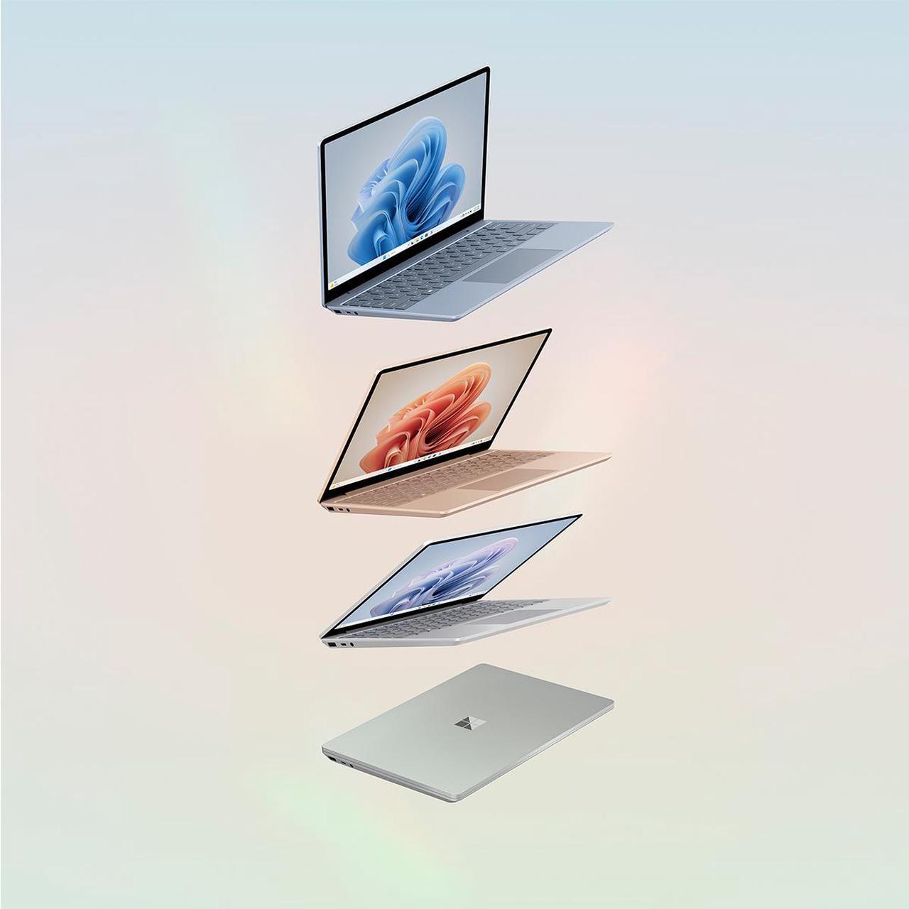 Alt view image 9 of 10 - Microsoft Surface Laptop Go 3 12.4" Touch-Screen - Intel Core i5-1235U - 8GB Memory - 256GB SSD Windows 11 Home (Latest Model) - Platinum