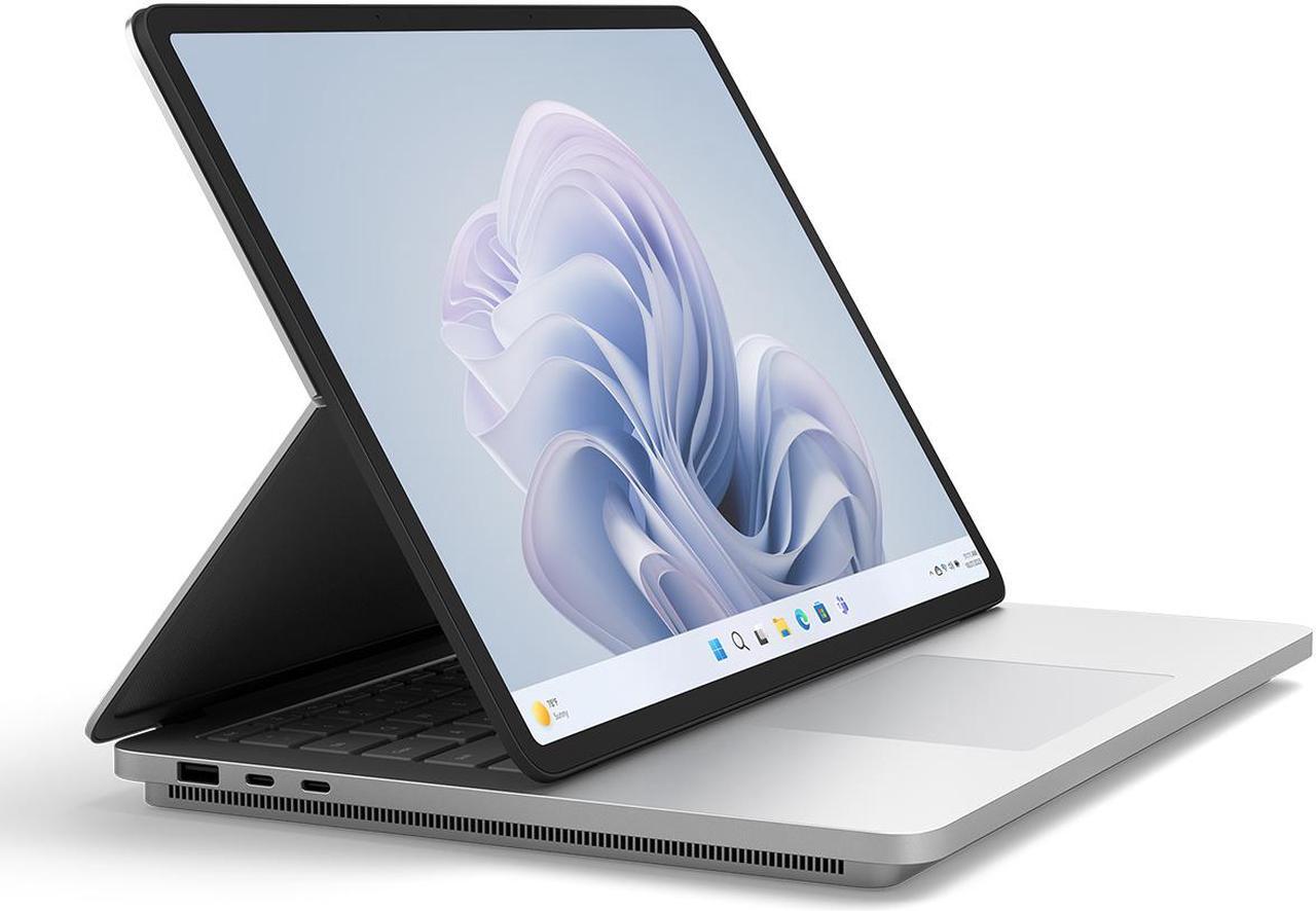 Alt view image 3 of 8 - Microsoft - Surface Laptop Studio 2 14.4" Touch-Screen-Intel Core i7-13700H with 16GB Memory-GeForce RTX 4050-512GB SSD  - Platinum