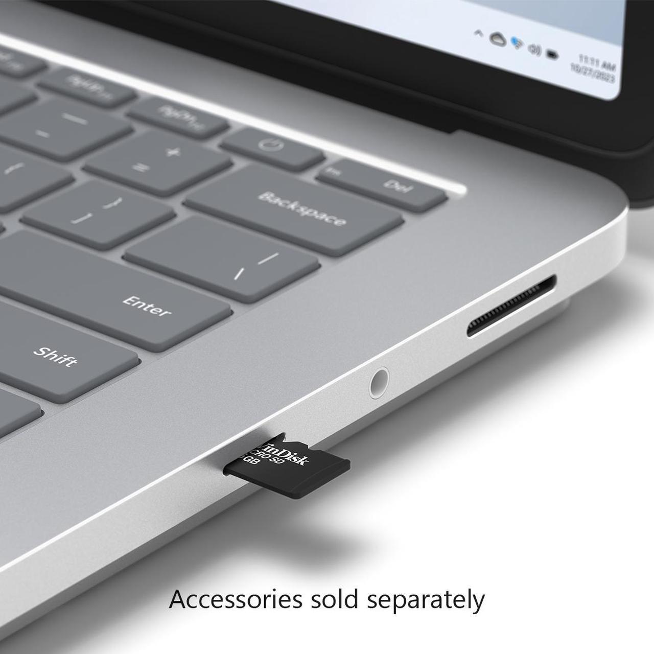 Alt view image 8 of 8 - Microsoft - Surface Laptop Studio 2 14.4" Touch-Screen-Intel Core i7-13700H with 16GB Memory-GeForce RTX 4050-512GB SSD  - Platinum