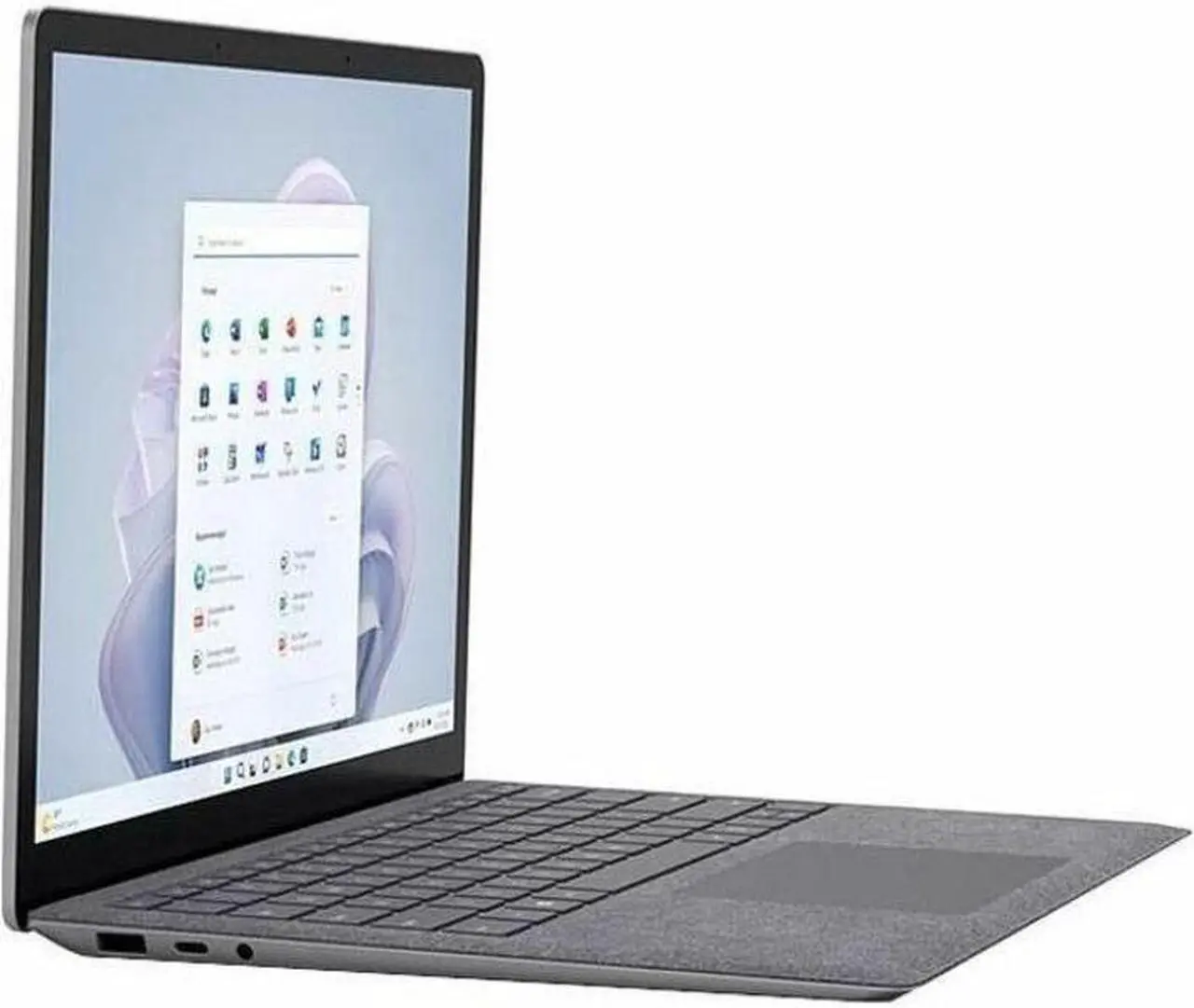 Alt view image 5 of 6 - Microsoft Surface Laptop 5 Notebook -  13.5" PixelSense Display - Intel Core i5 12th Gen i5-1235U - 8 GB Total RAM - 256 GB SSD - Windows 11 - Intel Iris Xe Graphics - Platinum  R1A-00001