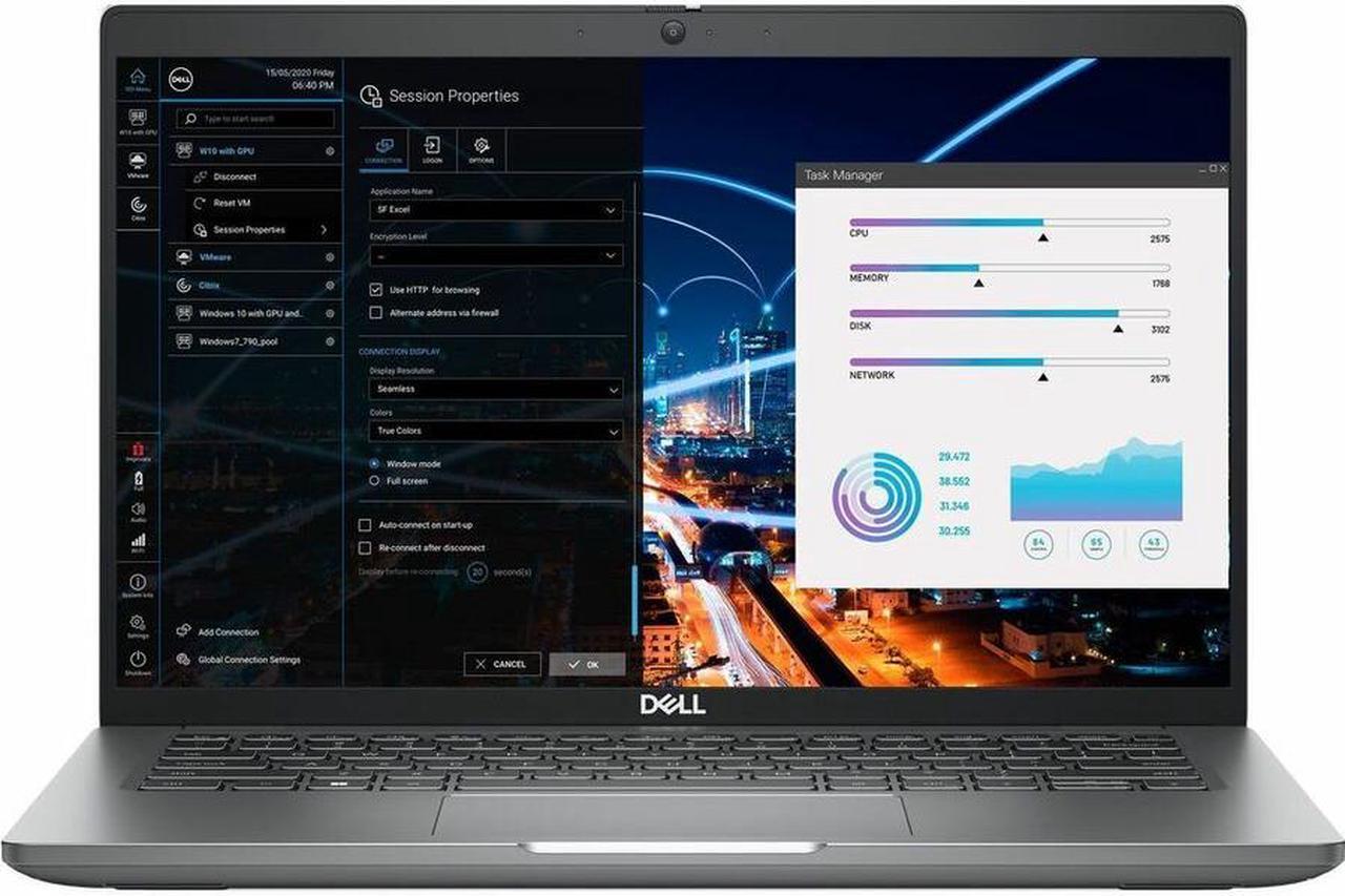 Main image of Dell Latitude 5000 5450 14" Notebook - Full HD - Intel Core Ultra 7 155U - 32 GB - 1 TB SSD - Titan Gray - Windows 11 Pro   SBR1G