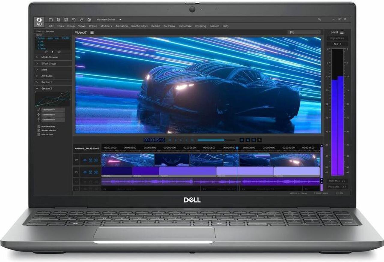 Dell Precision 3000 3591 15.6" Mobile Workstation - Full HD - Intel Core Ultra 7 165H  - 32 GB - 512 GB SSD - Titan Gray -  Windows 11 Pro - Front Camera/Webcam  PD2HR